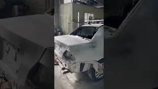 Ремонт после ДТП Mitsubishi Lancer 9