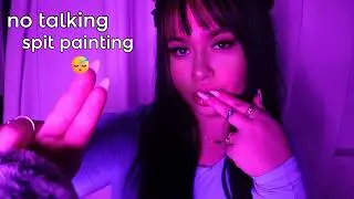 ASMR spit painting (NO TALKING)😴