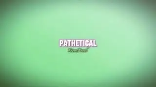 FrameDR - Pathetical Beat Melody Sad | Trap instrumental