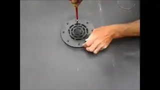 Comment installer une bonde de fond de bassin?