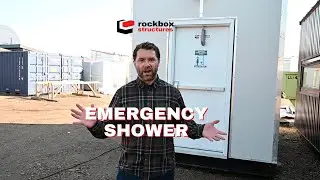 Emergency Shower Unit | Rockbox Structures | Edmonton, AB