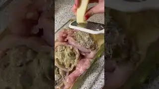 Куриная грудка с грибами в сливочном соусе #food #еда #рецепты #cooking #кнара