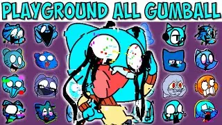 FNF Character Test | Gameplay VS My Playground | ALL Gumball Test