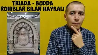 «Triada» (Budda rohiblar bilan) haykali