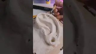 👂// #clayart #artandcraft #diyhomedecor #sculpting #claycraft