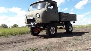 дисковые тормоза на военный мост уаз