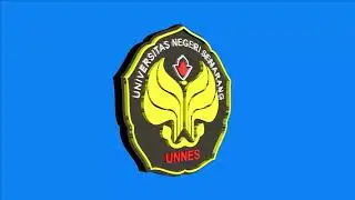 UNNES Logo Blue Screen