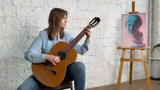 Звучит как дождь (имитирую дождь на гитаре)