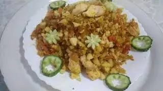 ДИЕТИЧЕСКИЙ ПЛОВ БЕЗ РИСА! ОЧЕНЬ БЫСТРО, А КАК ВКУСНО!