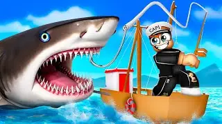 Catching GIANT SHARKS in ROBLOX