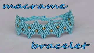 БРАСЛЕТ МАКРАМЕ. MACRAME BRACELET .