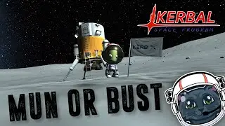 We Made It To The Mun!! (Upright) - Kerbal Space Program