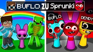 DENDY und BUFLO WERDEN zu SPRUNKI in MINECRAFT!