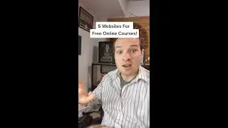 5 Websites For Free Online Courses 