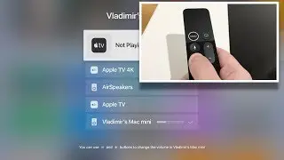 Fix Apple TV to remember the AirPlay Speaker selection
