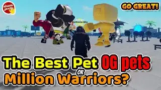 The Best Pet, Million Warrior or OG? 🤔🐾💪 | Roblox Muscle Legends 🌟💥