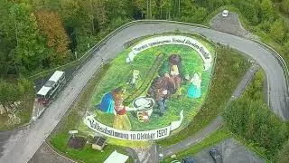 3D Kunst am Pyramidenkogel, 10. Oktober 2020, Zeitraffer