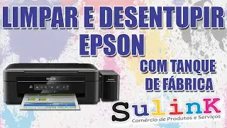 Tutorial - Limpar e Desentupir o Cartucho Damper Tanque de Fábrica Epson EcoTank - SULINK
