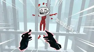 I unlock mind powers in superhot VR