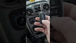 Изготовили новый ключик для автомобиля Chrysler PT Cruiser