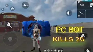 free fire pc 😰😱bots 😨😱 KiLLS 20