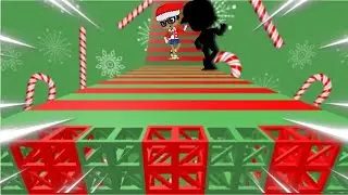 playing Christmas Obby with a surprise guest?