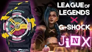LEAGUE OF LEGENDS x G-SHOCK《JINX》 GA-110L-1AER
