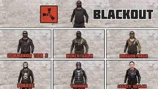 Rust Blackout Skin Collection Comparisons (READ DESCRIPTION)