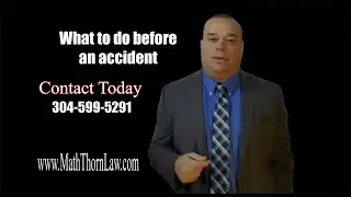 Matt Thorn Law: What you should know before an car accident.
