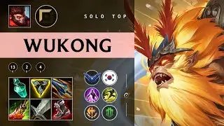 Wukong Top vs Zoe - KR Diamond Patch 25.24