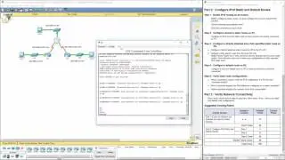 Cisco RnS - Lab 6.2.4.4 Packet Tracer - Configuring IPv6 Static and Default Routes