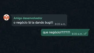 PARE DE FAZER ISSO!!!!!