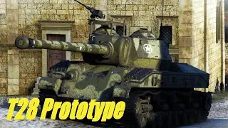 T28 Prototype. One battle from the life of an upgraded sufferer.