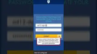 How to fix mail not configured error in NIC email | Fix kavach server error | 