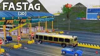 How FASTag Works? (3D Animation 60FPS)