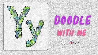 Doodling Art Ideas For Kids/Beginners || Alphabet Doodle Art : Letter Y