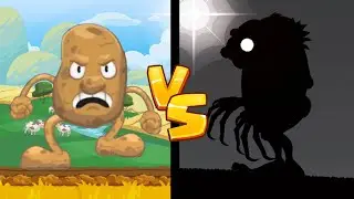 POTATO MAN vs RAGNAROK TROLL Who Win? Hill Climb Racing