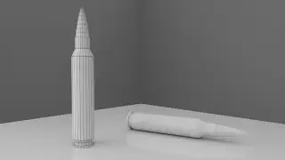 Model A Bullet In Maya