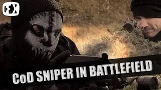 CALL OF DUTY SNIPER IN BATTLEFIELD?!