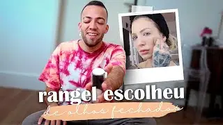 O LUCAS RANGEL ESCOLHEU MINHA MAKE DE OLHOS FECHADOS!