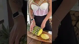 Тест ножа от красотки - впечатлительным не смотреть