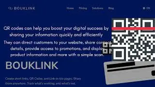 Create QR Codes Using BOUKLINK - Part 1: Types of QR Codes
