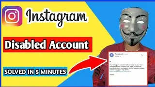 How to Recover Disabled Instagram Account 2024 | Instagram Disabled Account Problem Solved