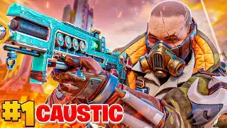 The RANK #1 CAUSTIC In Apex Legends...