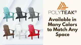 polyteak classic folding chair video