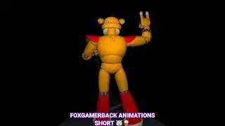 Glamrock freddy security breach model Prisma3d (by: arun the pirate fox) [teste]