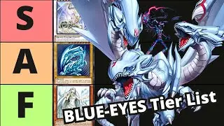 Blue Eyes Player Ranks Every Blue Eyes Card Yugioh (NEW SUPPORT)