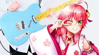 《ベイビーダンス / さくらみこ x DECO*27》ギターで弾いてみた／みこち描いてみた／Guitar Cover＆illustration／baby dance／Sakura Miko