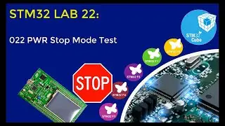 022 PWR Stop Mode (STM32CubeIDE STLink Debug STMStudio)