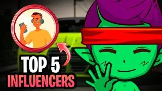 OS 5 MELHORES INFLUENCERS DO CAR PARKING MULTIPLAYER
